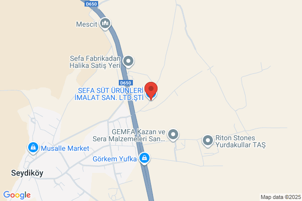 Sefa Sut Urunleri Ltd.sti.