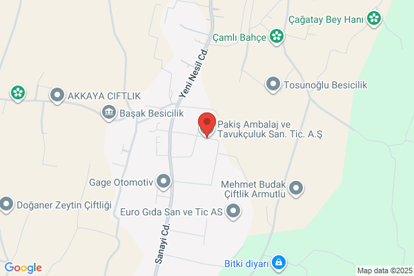 Pakis Ambalaj Ve Tavukculuk A.s.