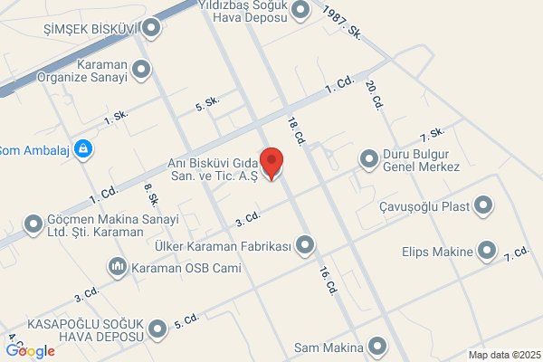 Ani Biskuvi Ve Gida Sanayi Ve Ticaret A.s.